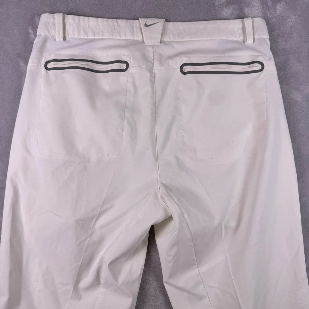 Nike Golf Tour Performance Dri-FIT Pants Mens 32x32 Off White Cream Straight Leg